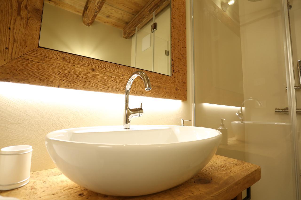 Agritur Ciastel Villa Sanzeno Bagian luar foto