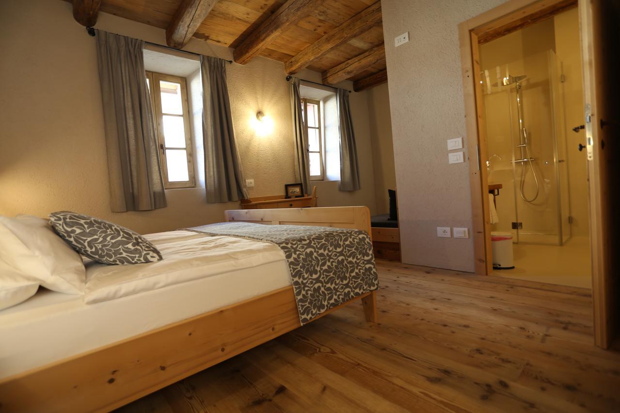 Agritur Ciastel Villa Sanzeno Bagian luar foto