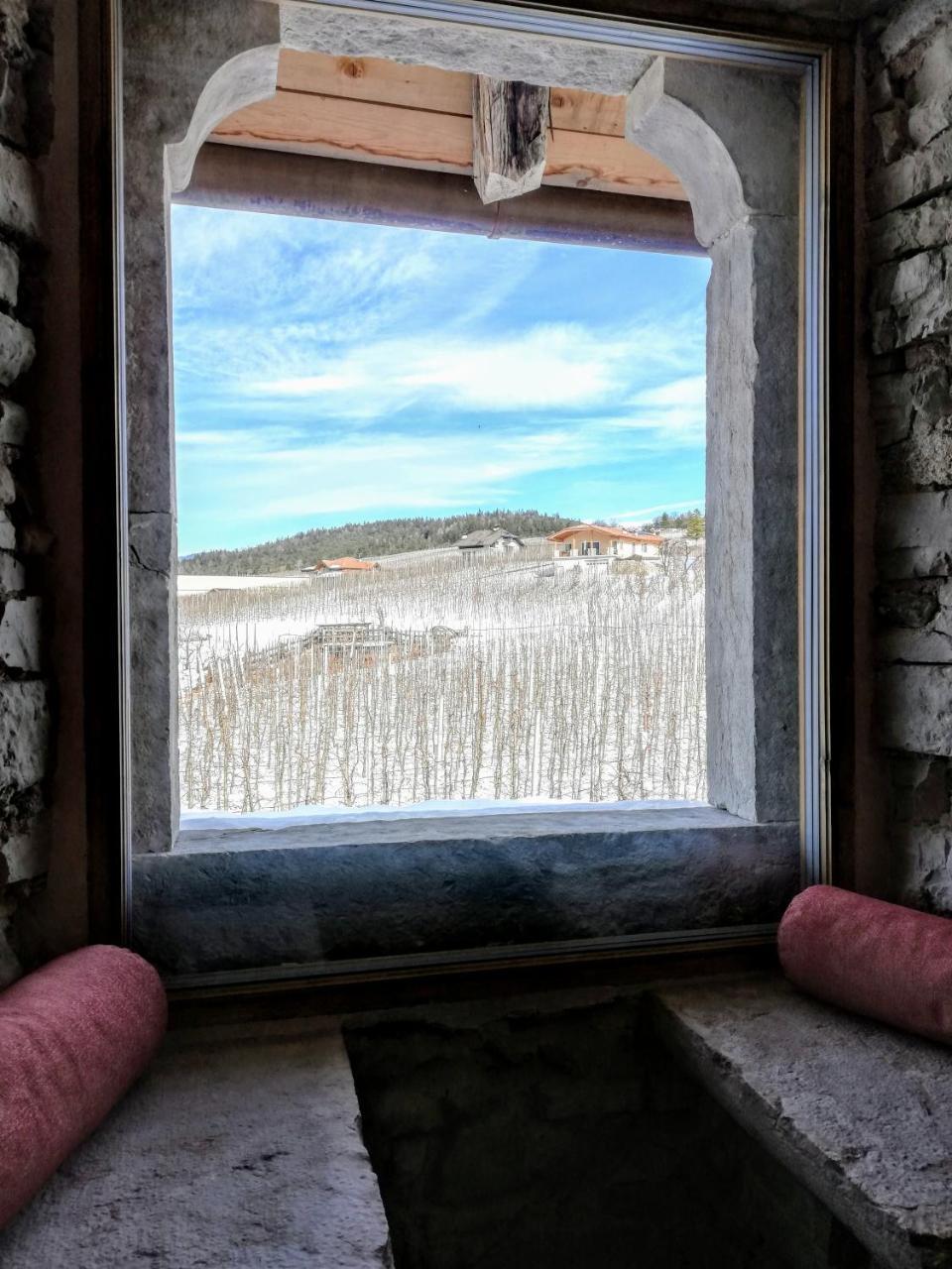 Agritur Ciastel Villa Sanzeno Bagian luar foto